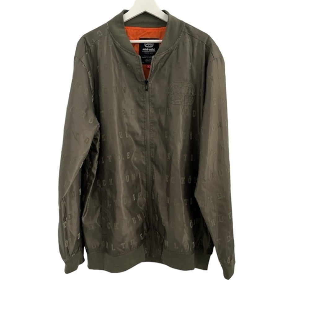 ECKO Unltd. Jacket logo zip‎ up jacket
